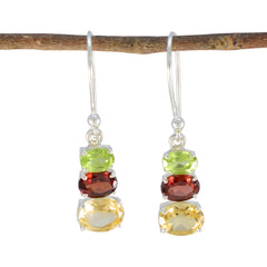 Yasmin Multicolor Dangle Earrings for Everyday Elegance Multi multicolor Dangle