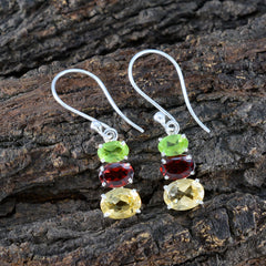 Yasmin Multicolor Dangle Earrings for Everyday Elegance