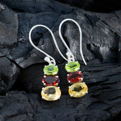 Yasmin Multicolor Dangle Earrings for Everyday Elegance