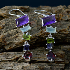 Alice Multicolor Dangle Earrings for Everyday Glam