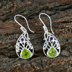 Emma Multicolor Dangle Earrings with Elegant Design