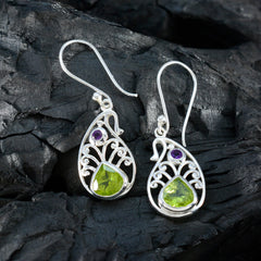Emma Multicolor Dangle Earrings with Elegant Design