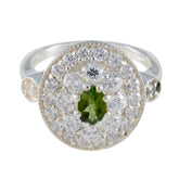 Milagros Multicolor Halo Ring for Women with Gemstones Tourmaline Multicolor