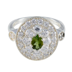 Milagros Multicolor Halo Ring for Women with Gemstones Tourmaline Multicolor