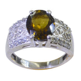 Kristine Multicolor Halo Ring with Gemstone Glow Tourmaline Multicolor