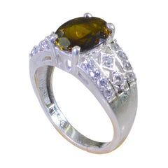 Kristine Multicolor Halo Ring with Gemstone Glow