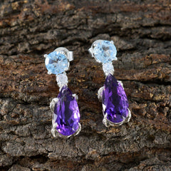 Dewi Multicolor Stud Earrings for Vibrant Style