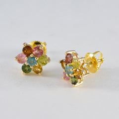 Dewi Multicolor Stud Earrings for Everyday Glam