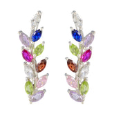 Mei Multicolor Stud Earrings for Daily Glamour Multi multicolor Stud