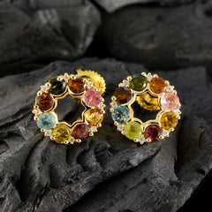 Araya Multicolor Stud Earrings India for Everyday Glam