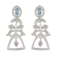 Saanvi Multicolor Stud Earrings for Fashion Lovers Multi multicolor Stud