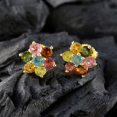 Dewi Multicolor Stud Earrings for Everyday Glam