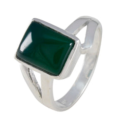 Natcha Cultural Green Solitaire Ring
