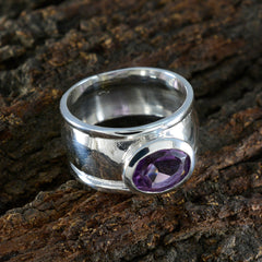 Olivia Artisan Purple Solitaire Ring