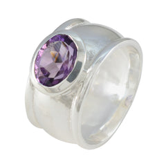 Olivia Artisan Purple Solitaire Ring