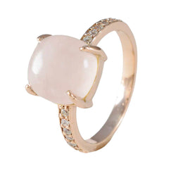 Milagros Pink Halo Gemstone Ring with Sparkling Band