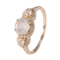 Soo-jin Pink Halo Ring for Women with Gemstones