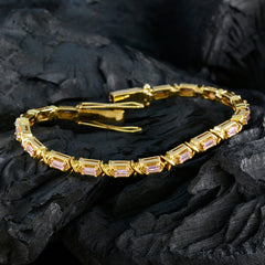 Leah Pink Tennis Bracelet for Karwa Chauth