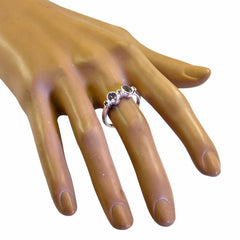 Naomi Purple Gemstone Halo Ring Sterling Silver