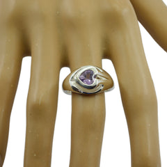 Laura Engagement Purple Solitaire Ring
