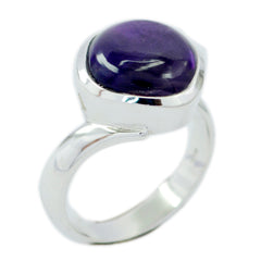 Isabella Love Purple Solitaire Ring Amethyst Purple