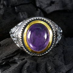 Siti Filigree Purple Solitaire Ring