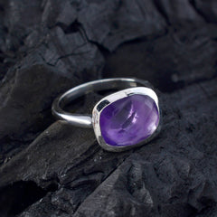 Nora Cultural Purple Solitaire Ring