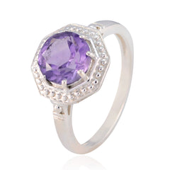 Angel Fairytale Purple Solitaire Ring