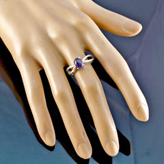 Isla Feminine Purple Solitaire Ring