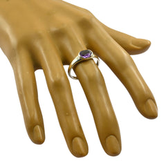 Hye-jin Romantic Purple Solitaire Ring