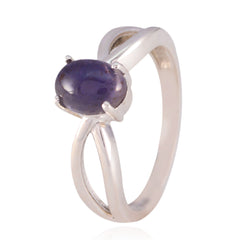 Isla Feminine Purple Solitaire Ring