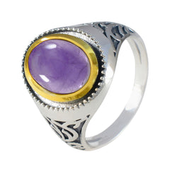 Siti Filigree Purple Solitaire Ring