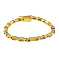 Josephine Purple Tennis Bracelet for Glam Fashion Amethyst Purple