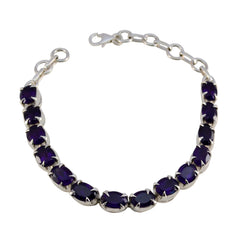 Amelia Purple Tennis Bracelet Online - Gemstone Elegance Amethyst Purple