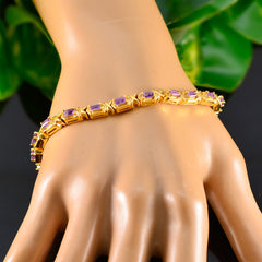 Josephine Purple Tennis Bracelet for Glam Fashion