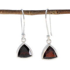 Fernanda Red Dangle Earrings Online for Everyday Style Garnet Red Dangle