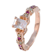 Cecilia Red Halo Engagement Ring with Rose Gold Detail
