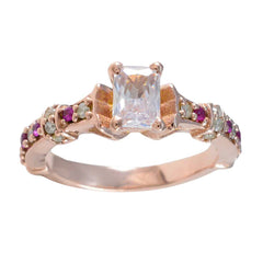 Cecilia Red Halo Engagement Ring with Rose Gold Detail