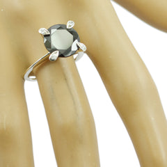 Mia Red Halo Gemstone Ring in Sterling Silver