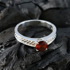 Siti Sophisticated Red Solitaire Ring