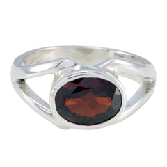 Siti Contemporary Red Solitaire Ring