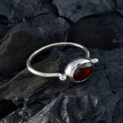 Yuki Contemporary Red Solitaire Ring
