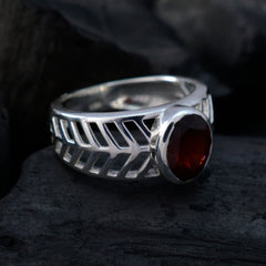 Bianca Rope-Wire Red Solitaire Ring