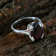 Kristine Contemporary Red Solitaire Ring