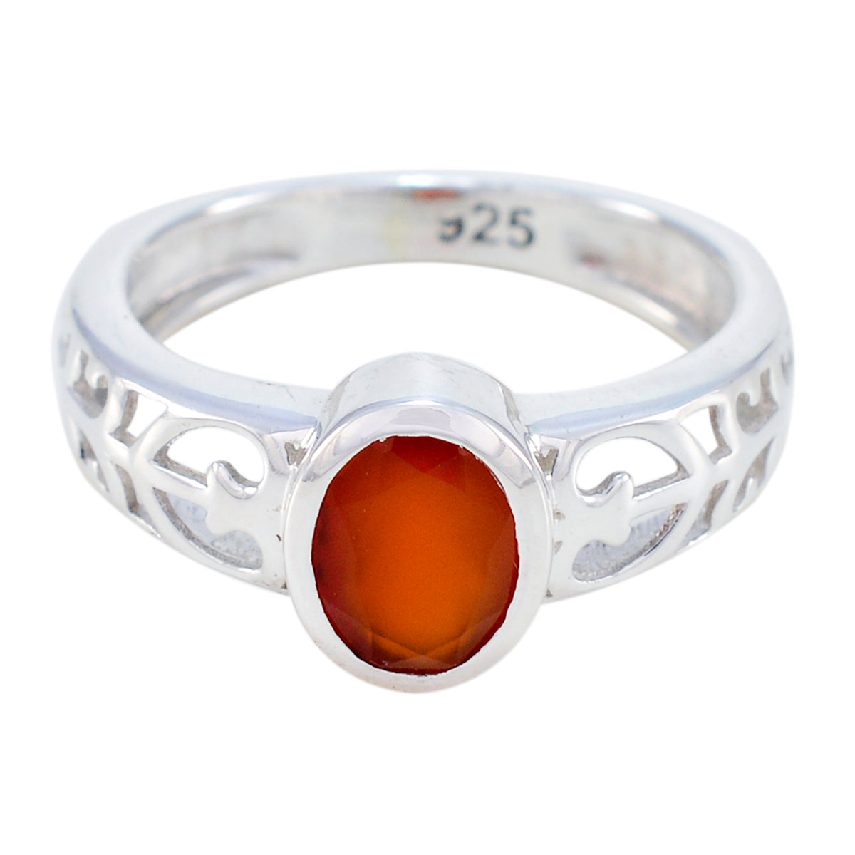 Tereza Rope-Wire Red Solitaire Ring Red onyx Red