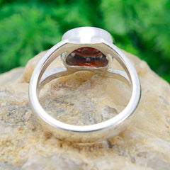 Siti Contemporary Red Solitaire Ring