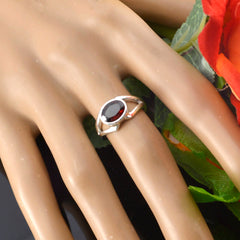 Siti Contemporary Red Solitaire Ring