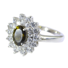Nayara Romantic Halo Ring with Sparkling Gemstones