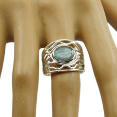 Freya Rope-Wire Grey Solitaire Ring