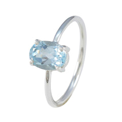 Saanvi Fairytale Blue Solitaire Ring